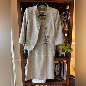 MaxMara suit Blazer and dress set Light Green sz 6